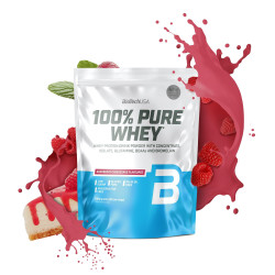 BIOTECH USA 100% Pure Whey / Raspberry cheesecake / 1g.
