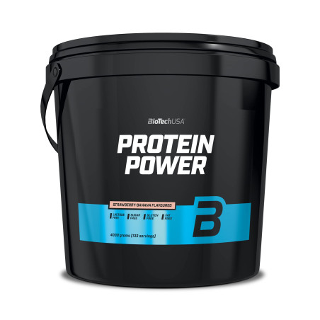 BIOTECH USA Protein Power / Strawberry and Banana / 4g.