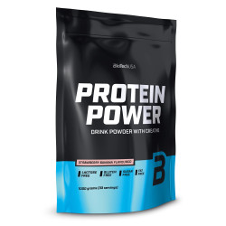 BIOTECH USA Protein Power / Strawberry and Banana / 1g.