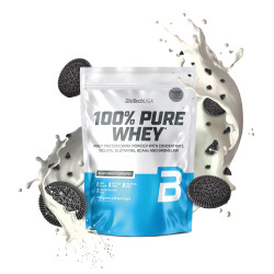 BIOTECH USA 100% Pure Whey / Black Biscuit / 0.454g.