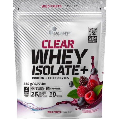 OLIMP Clear Whey Isolate / Wild Fruits / 0.35g.