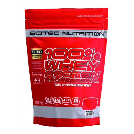 SCITEC 100% Whey Protein Professional / Vanilla / 0.5g.