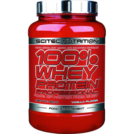 SCITEC 100% Whey Protein Professional / Vanilla Very Berry / 0.92g.
