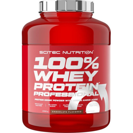 SCITEC 100% Whey Protein Professional / White chocolate / 2.35g.