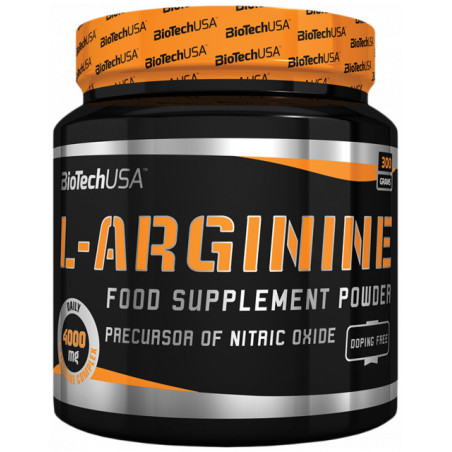 BIOTECH USA L-Arginine / 300g. / Unflavored / 0.3g.