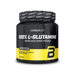 BIOTECH USA 100% L-Glutamine / 0.24g.