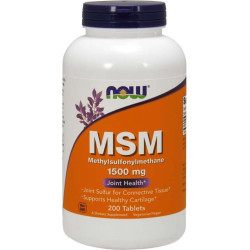 NOW MSM 1500 mg / 200 Tabs