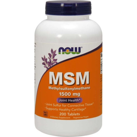 NOW MSM 1500 mg / 200 Tabs