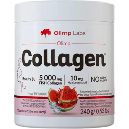OLIMP Fish Collagen Powder / Watermelon / 0.24g.