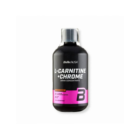 BIOTECH USA Liquid L-Carnitine + Chrome 500 ml. / Orange
