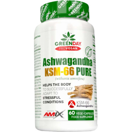 AMIX ProVegan Ashwagandha KMS-66 Pure / 60 Vcaps