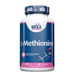 HAYA LABS L-Methionine 500mg  / 60 Caps.