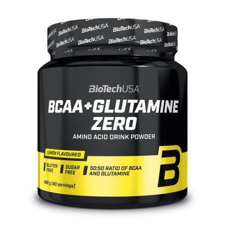 BIOTECH USA BCAA + Glutamine Zero / Lemon / 0.48g.