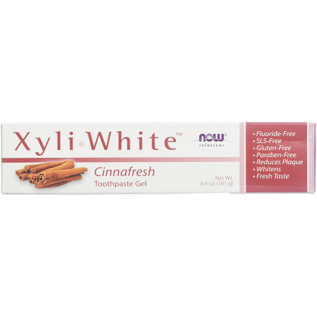 NOW XyliWhite ™ Toothpaste Gel 181g. / Cinnamon / 0.181g.