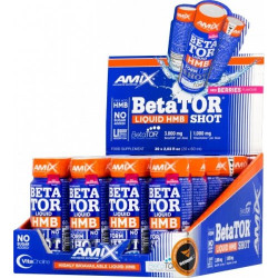 AMIX BetaTOR® Liquid SHOT Box / 20 x 60 ml / Red Berries