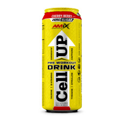 AMIX CellUp® Pre-Workout Drink / 500 ml / Cherry - Berry / 0.5g.