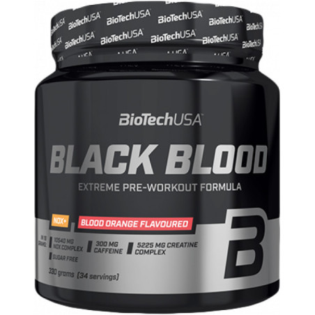 BIOTECH USA Black Blood NOX+ 330g / Tropical fruits / 0.33g.