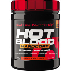 SCITEC Hot Blood Hardcore / Orange juice / 0.375g.