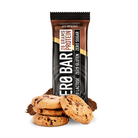 BIOTECH USA Zero Bar / 50g. / Chocolate Chip Cookies Dough