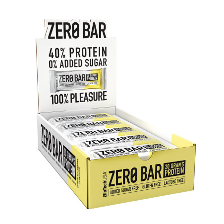 BIOTECH USA Zero Bar / 50g. / Chocolate and Banana