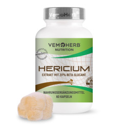 VEMOHERB Hericium / 60 Caps