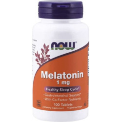NOW Melatonin 1 mg / 100 Tabs