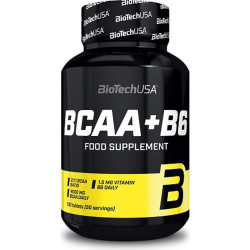 BIOTECH USA BCAA + B6 / 100 Tabs.
