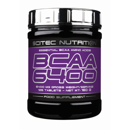 SCITEC BCAA 6400 / 125 Tabs.