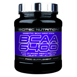 SCITEC BCAA 6400 / 375 Tabs.