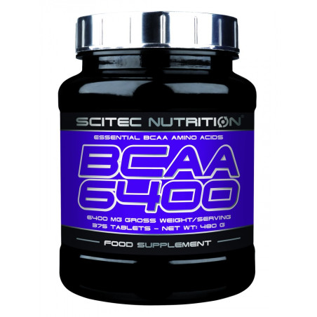 SCITEC BCAA 6400 / 375 Tabs.