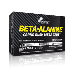 OLIMP Beta-Alanine Carno Rush Mega Tabs / 80 Tabs.
