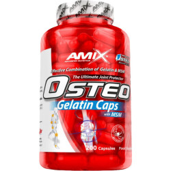 AMIX Osteo Gelatin with MSM / 200 Caps.