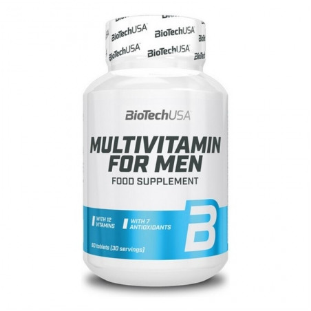 BIOTECH USA Multivitamin for Men 60 Tabs.