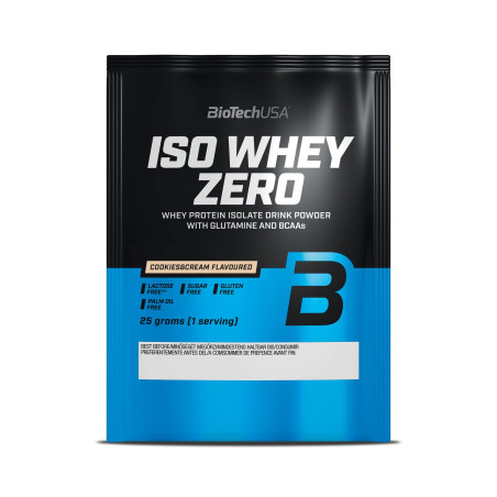 BIOTECH USA Iso Whey ZERO / Cookies and cream / 0.025g.