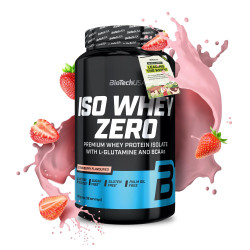 BIOTECH USA Iso Whey ZERO / Strawberry / 0.908g.