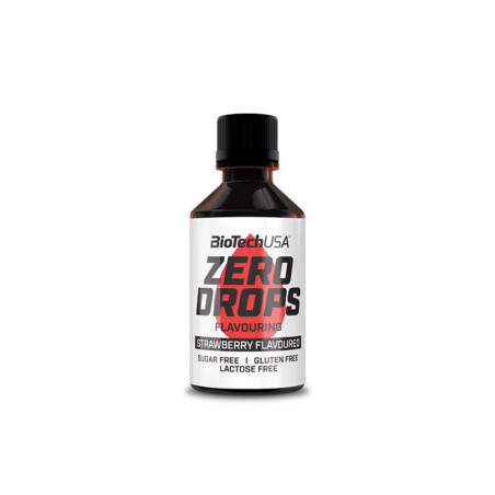 BIOTECH USA Zero Drops / 50 ml / Strawberry