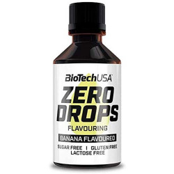 BIOTECH USA Zero Drops / 50 ml / Banana