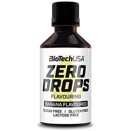 BIOTECH USA Zero Drops / 50 ml / Banana