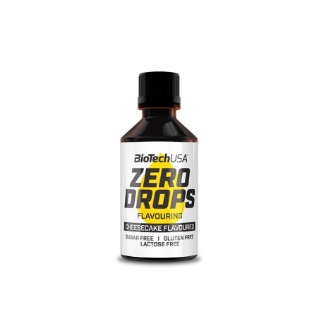 BIOTECH USA Zero Drops / 50 ml / Cheesecake