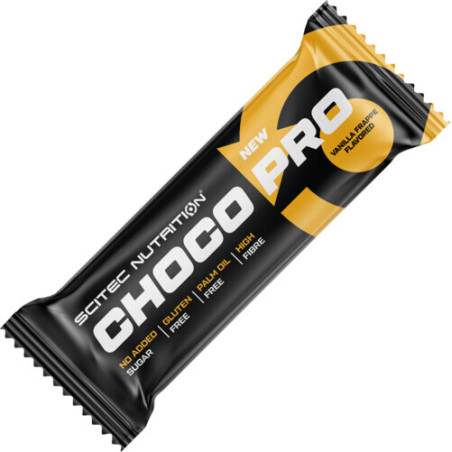 SCITEC Choco Pro Bar / 50 g / Double Chocolate / 0.05g.