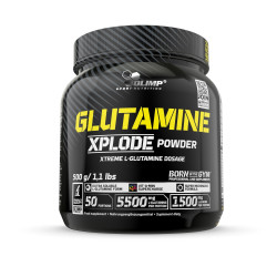 OLIMP Glutamine Xplode 5500 mg. / 500 gr. / Lemon / 0.5g.