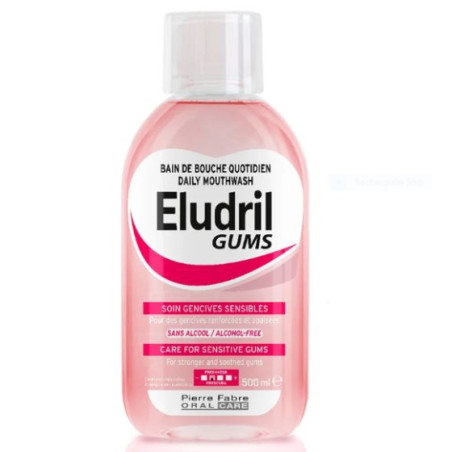 Eludril gum ежедневна вода за уста 500мл