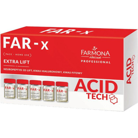 Ботокс ампули с 3D LIFT невропептиди Farmona Professional Acid Tech FAR - X домашна грижа