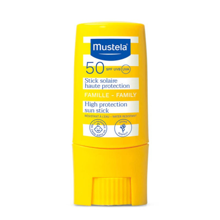 Mustela слънцезащитен стик SPF50 9мл