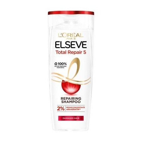 Elseve шампоан total repair 5 400мл