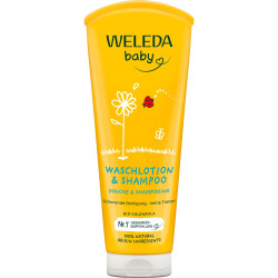 Weleda душ гел & шампоан с невен 200мл