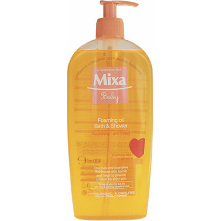 Mixa baby нежен душ гел 400мл