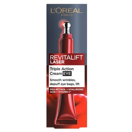 Loreal dermo revitalift laser околоочен крем 15мл
