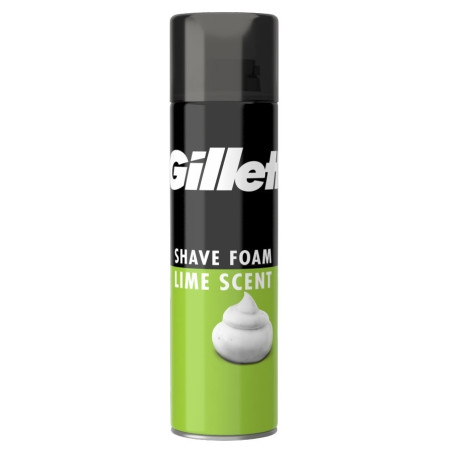GILLETTE Лимон, пяна за бръснене, 200 мл