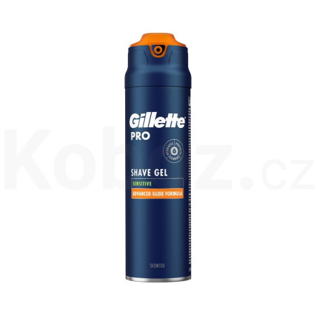 GILLETTE Pro Sensitive, гел за бръснене, за чувствителна кожа, 200 мл
